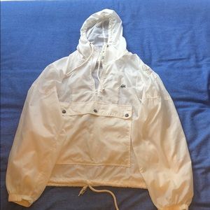 Vintage Lacoste rain jacket Medium